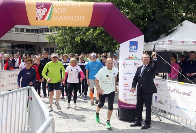 Szombathely is llomsa volt a Nemzeti Bor Maratonnak