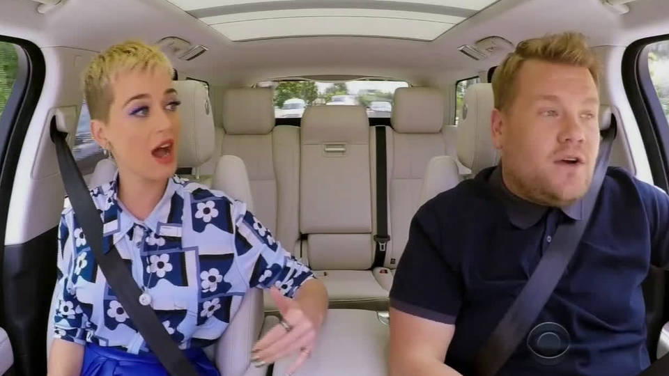 Katy Perry is beszllt egy krre a Carpool Karaoke-ban