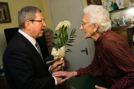 90. születésnapját ünnepelte Simonits Ferencné