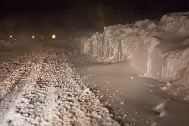 Intenzív havazás Vas megyében – ismét káosz lehet a közlekedésben