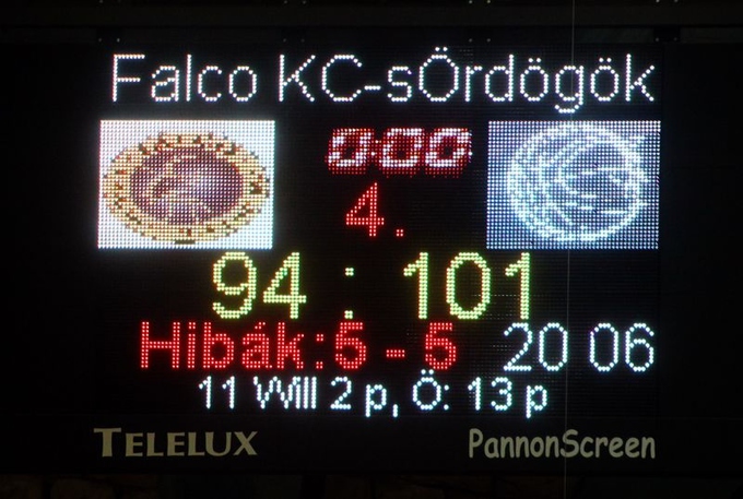 Vereség a főpróbán: Falco - Sopron 94-101
