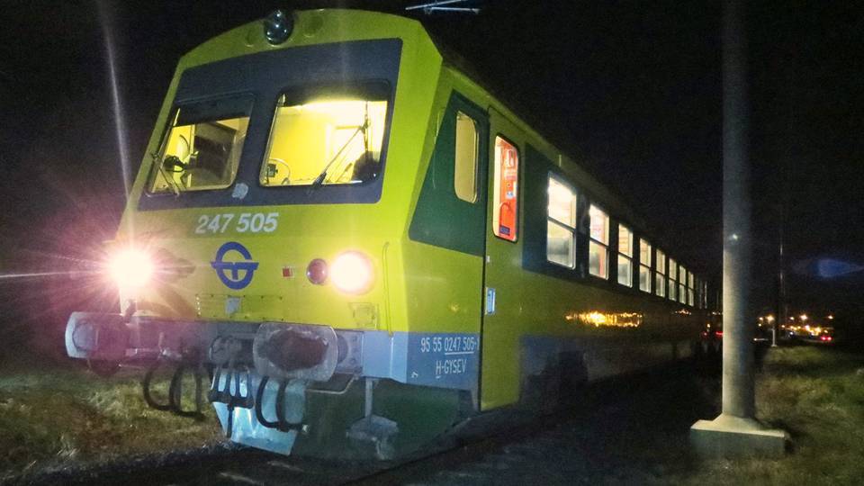 Halálra gázolt egy férfit a vonat Szombathely határában 