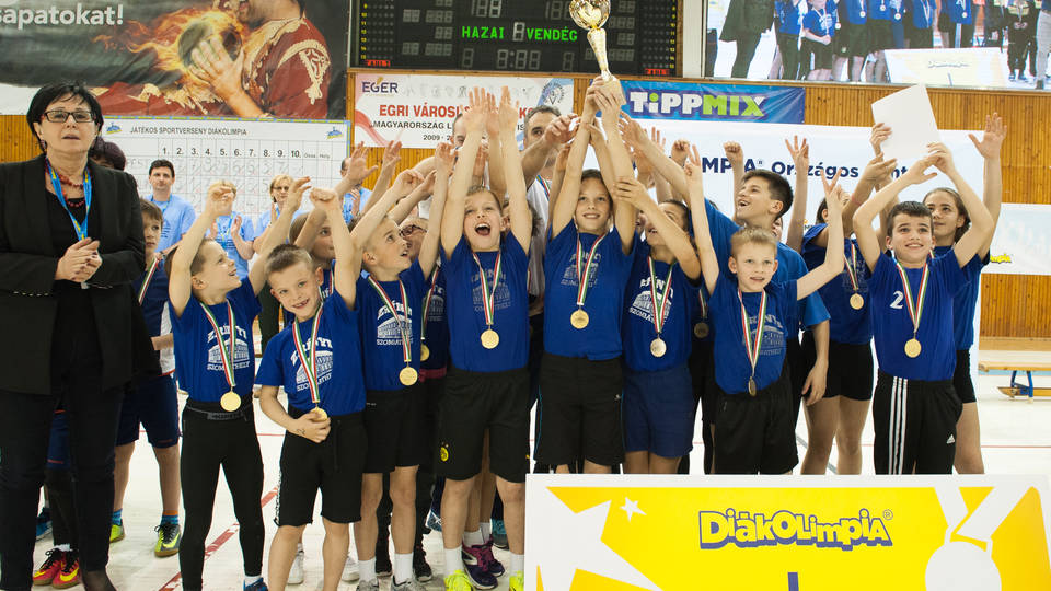 Szombathelyi csapat nyerte a Diákolimpia Játékos Sportverseny döntőt Egerben