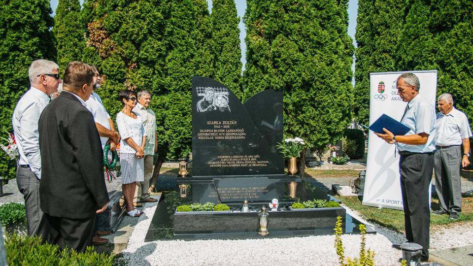 Megemlékezést tartottak Szarka Zoltán sírjánál