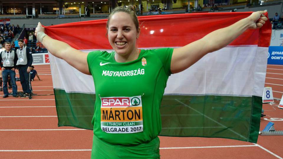 Súlylökés: Márton Anita megvédte Európa-bajnoki címét 