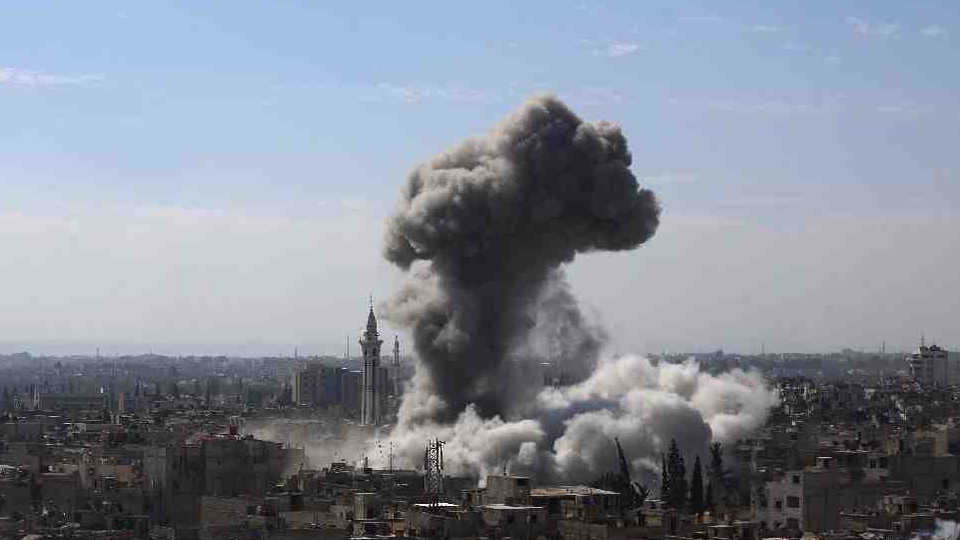 Légicsapást mértek az oroszok Szíriára