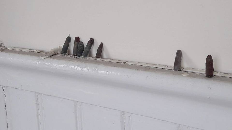 Lőszereket találtak a SEK A–épületében
