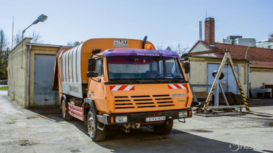 Új gépek segítik a hulladékgazdálkodást Szombathelyen 