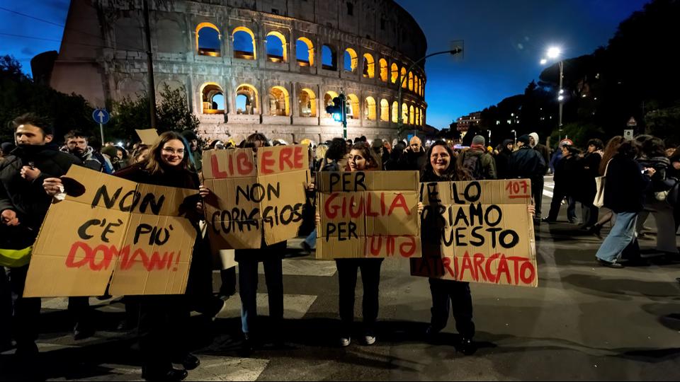 Brutális gyilkosság rázta meg az olasz társadalmat, tízezrek tüntettek a nők elleni erőszak miatt