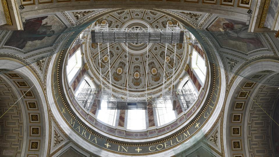 Világelső bravúros műszaki megoldással újult meg az esztergomi bazilika kupolája