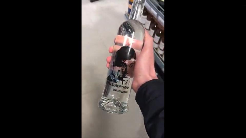 „Zelenszkij könnyei” nevű vodka jelent meg az orosz piacon