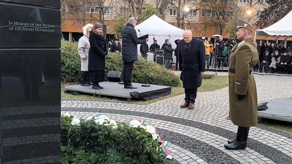 A szovjet megszállás áldozataira emlékeztek Budapesten